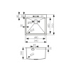 KSM-5451 Мойка из нержавеющей стали KAISER 540x510x200